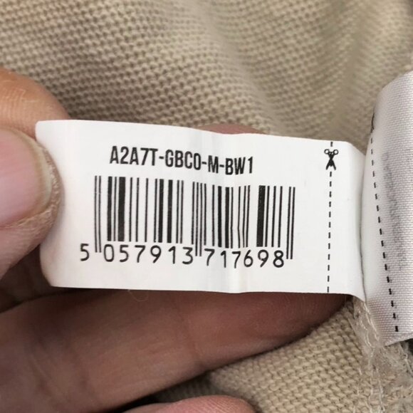 Gymshark Womens Jogger Pants Medium Beige Elastic Waist Pull On Casual Classic - Picture 10 of 15